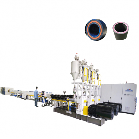 PPR kaj Vitra Fibro Composite Pipe Extrusion Line